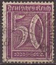 Germany 1922 Numbers 50 Violete Scott 143. Alemania 1922 Scott 143 u. Uploaded by susofe